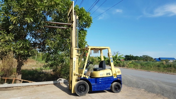 ขายด่วนรถยกดีเซลTOYOTA 6FD25ยก2.5ตันเสาสูง3เมตรเคื่องโตต้า2Zยางตัน4เส้นรถนอกนำเข้ายังไม่เคยใช้งานในเมืองไทยเลย