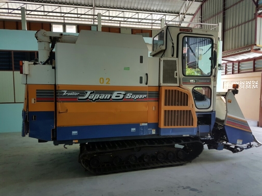 รถเกี่ยวนวดข้าว iseki japan6 นำเข้าจากญี่ปุ่น ไม่เคยใช้งานในไทย