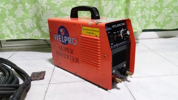 ตู้เชื่อมซุปเปอร์อินเวอร์เตอร์ welpro ขนาด 160a สภาพสมบูรณ์พร้อมใช้งานครับ ตู้เชื่อมซุปเปอร์อินเวอร์เตอร์ welpro ขนาด 160a สภาพสมบูรณ์พร้อมใช้งานครับ