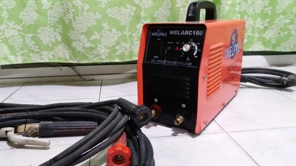 ตู้เชื่อมซุปเปอร์อินเวอร์เตอร์ welpro ขนาด 160a สภาพสมบูรณ์พร้อมใช้งานครับ