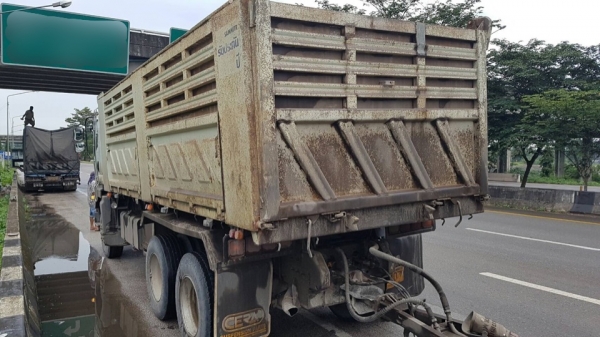 ขาย ISUZU 360 พ่วงแม่ลูกดั๊ม กระบะเหล็กสามิตร รถปี 56