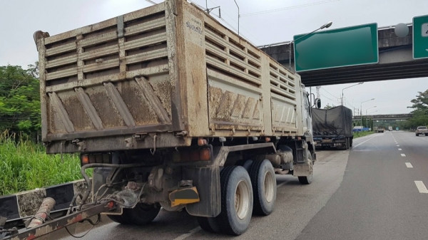 ขาย ISUZU 360 พ่วงแม่ลูกดั๊ม กระบะเหล็กสามิตร รถปี 56