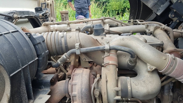 ขาย ISUZU 360 พ่วงแม่ลูกดั๊ม กระบะเหล็กสามิตร รถปี 56