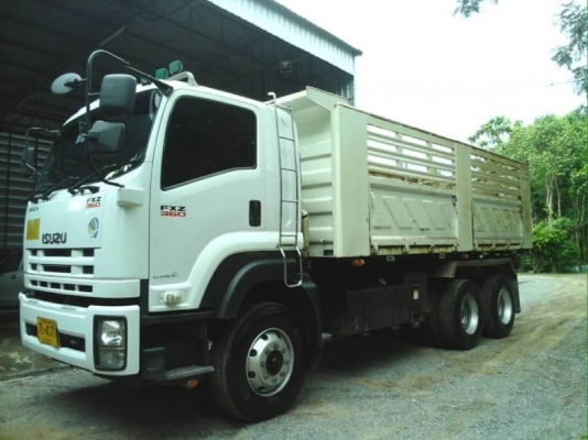 ขาย ISUZU 360 พ่วงแม่ลูกดั๊ม กระบะเหล็กสามิตร รถปี 56