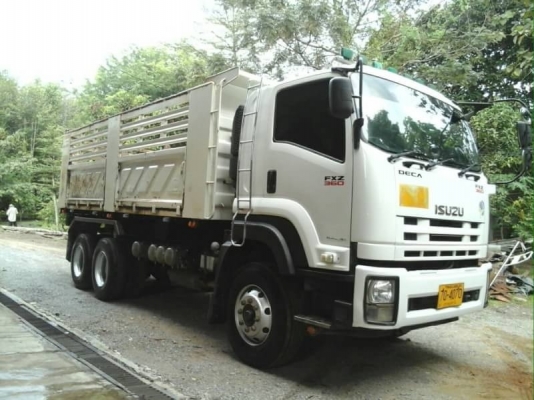 ขาย ISUZU 360 พ่วงแม่ลูกดั๊ม กระบะเหล็กสามิตร รถปี 56