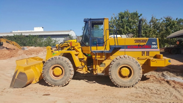 ขาย รถตัก KOMATSU WA350-1 สภาพสวยพร้อมใช้งาน เอกสารใบอินวอยซ์