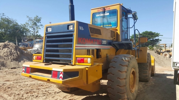 ขาย รถตัก KOMATSU WA350-1 สภาพสวยพร้อมใช้งาน เอกสารใบอินวอยซ์