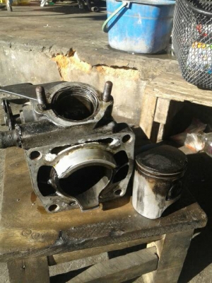 เสื้อสูบ Honda NSR 150cc