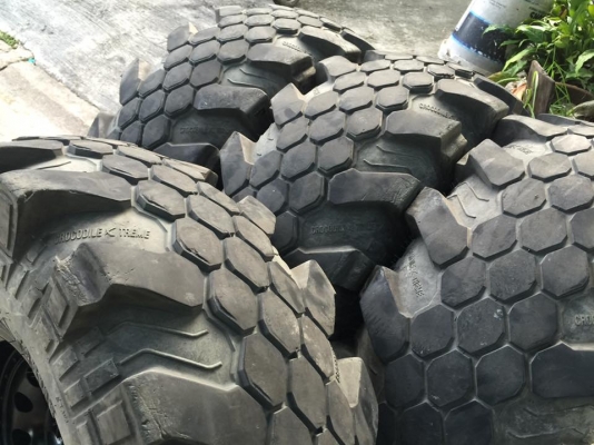 ล้อหยดน้ำ16x8 off-28 ยางCrocodile X Treme 36x12.5x16 ปี14