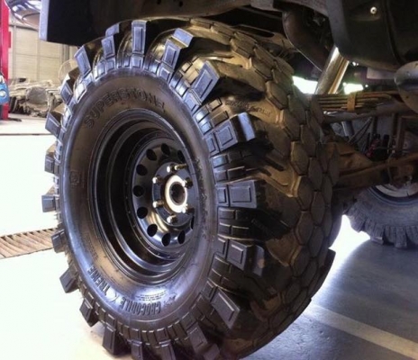 ล้อหยดน้ำ16x8 off-28 ยางCrocodile X Treme 36x12.5x16 ปี14