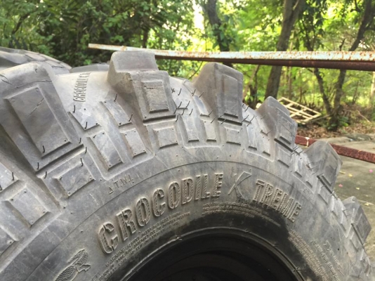 ล้อหยดน้ำ16x8 off-28 ยางCrocodile X Treme 36x12.5x16 ปี14