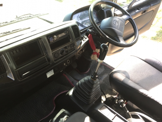 ขายรถพ่วง HINO 380 ซีรีส์500 ปี 56 ดั้มสามมิตร ยางดี ลูกสามเพลายาว 6.50 เมตร