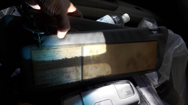 กระจก+ไฟส่อง +บังแดดsure toyota mighty