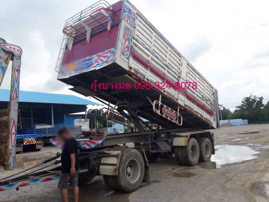 ขายรถพ่วงดัมพ์ Hino mega เครื่อง 344 แรง ปี 56 กระบะดัมพ์อู่ซีทีทรัค ลูก 3 เพลาแท้ ยาว 6.80 เมตร ขายรถพ่วงดัมพ์ Hino mega เครื่อง 344 แรง ปี 56 กระบะดัมพ์อู่ซีทีทรัค ลูก 3 เพลาแท้ ยาว 6.80 เมตร
