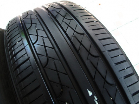 ขายยาง HANKOOK V2 205-50-16 ปลายปี14 ดอกเต็มๆ (1คู่)