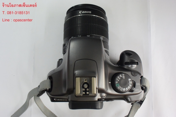 กล้อง DSLR Canon รุ่น EOS 1100D 12 ล้าน สภาพใหม่ ชัตเตอร์เพียง 7xx ที่ชาร์ท กระเป๋า CD เมม 8G ส่งฟรี
