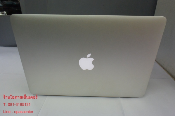 ลดราคา-โน้ตบุ๊ค MacBook Air 13นิ้ว mid2013 Core i5 1.3GHz Ram4G HDD128GB ที่ชาร์ท กระเป๋า สภาพใหม่