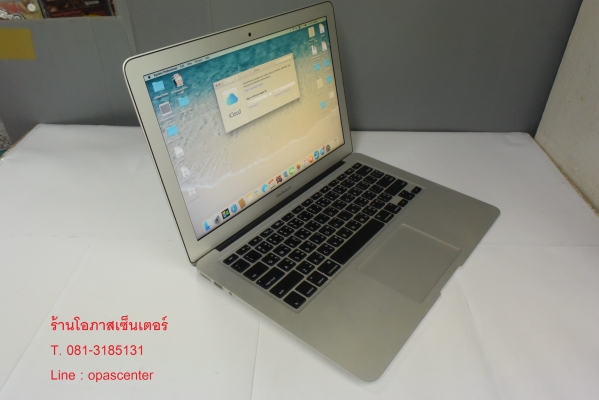 ลดราคา-โน้ตบุ๊ค MacBook Air 13นิ้ว mid2013 Core i5 1.3GHz Ram4G HDD128GB ที่ชาร์ท กระเป๋า สภาพใหม่ ลดราคา-โน้ตบุ๊ค MacBook Air 13นิ้ว mid2013 Core i5 1.3GHz Ram4G HDD128GB ที่ชาร์ท กระเป๋า สภาพใหม่