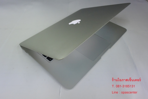 ลดราคา-โน้ตบุ๊ค MacBook Air 13นิ้ว mid2013 Core i5 1.3GHz Ram4G HDD128GB ที่ชาร์ท กระเป๋า สภาพใหม่