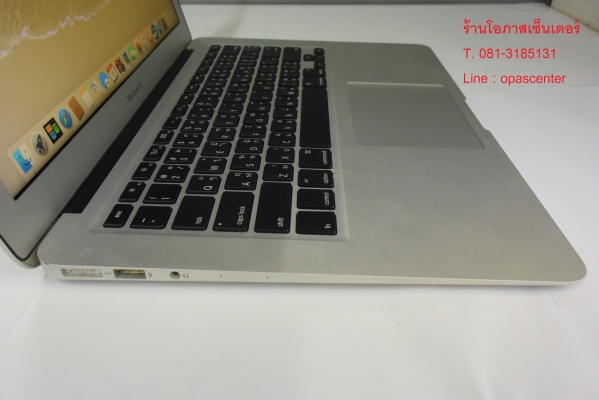 ลดราคา-โน้ตบุ๊ค MacBook Air 13นิ้ว mid2013 Core i5 1.3GHz Ram4G HDD128GB ที่ชาร์ท กระเป๋า สภาพใหม่ ลดราคา-โน้ตบุ๊ค MacBook Air 13นิ้ว mid2013 Core i5 1.3GHz Ram4G HDD128GB ที่ชาร์ท กระเป๋า สภาพใหม่
