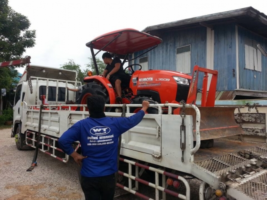 คูโบต้า L3608DT 4 WD ใบมีดดันหน้า ตัดหญ้าใหม่ เกรด A