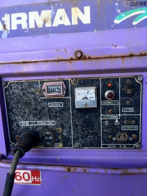 ขายครับเครื่องปั่นไฟ AIRMAN จากญี่ปุ่นเครื่องดีเซล ชั่วโมงใช้งานมาน้อยๆ