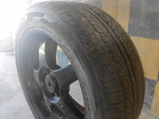 ขายล้อแม็ก4รูขอบ16พร้อมยางสภาพดีไม่แพง