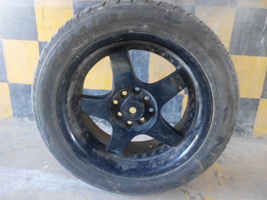 ขายล้อแม็ก4รูขอบ16พร้อมยางสภาพดีไม่แพง