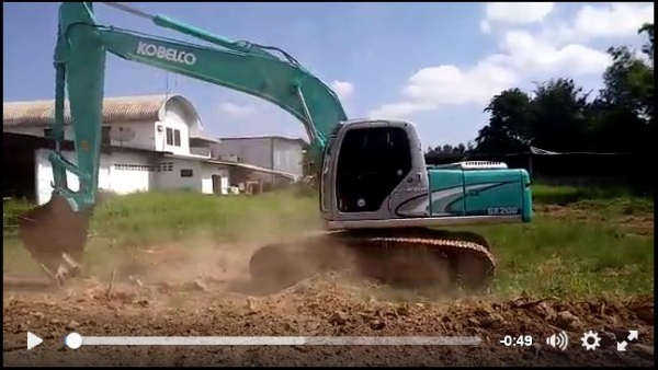 **1,180,000 บ.ต่อรอง/// แบคโฮ KOBELCO SK200 MARK 6 YN07 ไฟเต็ม เครื่อง+ปั้ม ดี แรง เร็ว เอวแน่น ช่วงล่าง75\% แอร์เย็น บอดี้สวย พร้อมใช้ เอกสารอินวอย **ขาย KOBELCO MARK-6 SK200 YN-07 แบคโฮสภาพสวยๆ พร้อมลุย มีอินวอย HYD.EXCAVATOR KOBELCO SK200 YN 07 MARK lV