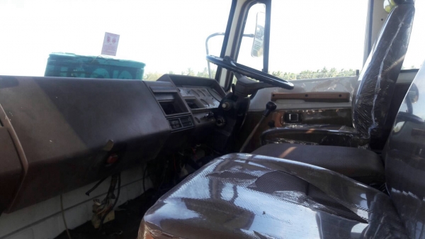 เทรนเลอร์10ล้อบรรทุกแมคโคร2เพลา