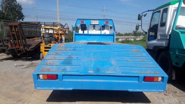 เทรนเลอร์10ล้อบรรทุกแมคโคร2เพลา