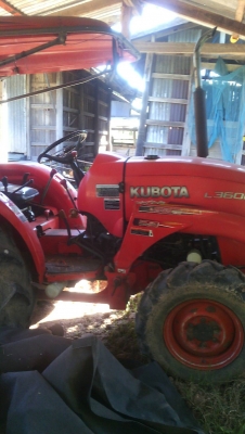 คูโบต้า นั่งขับ3608แรงปี54ใบดันและผานหก