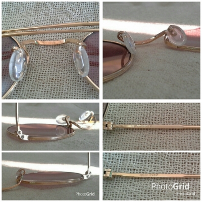 แว่นตาอเมริกันคลาสสิคยุค 1940s โกลด์ฟิลด์ 12 K Vintage AO Fue Vue handmade in USA
