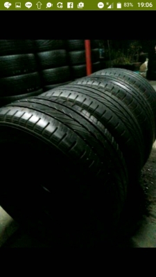 215/55R17 GOODYEAR DURAPLUS ปี14 ชุด 4 เส้น tel. 081-427-3941 215/55R17 GOODYEAR DURAPLUS ปี14 ชุด 4 เส้น tel. 081-427-3941