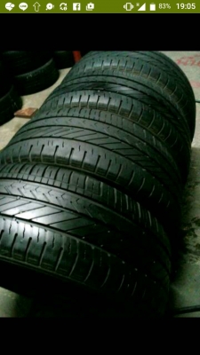215/55R17 GOODYEAR DURAPLUS ปี14 ชุด 4 เส้น tel. 081-427-3941