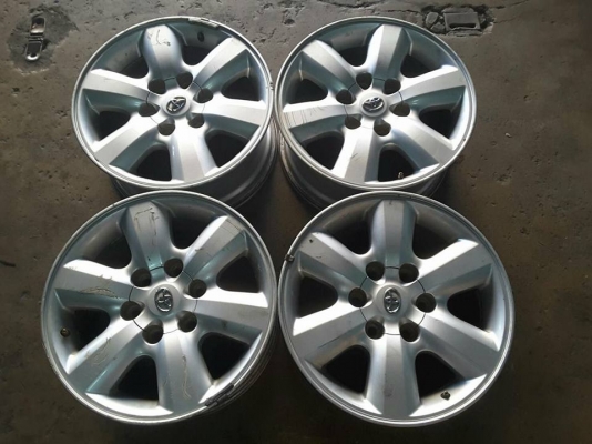 ล้อแท้ Vigo 6/139 ขอบ17 กว้าง7.5 สภาพดี 1ชุด