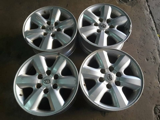 ล้อแท้ Vigo 6/139 ขอบ17 กว้าง7.5 สภาพดี 1ชุด