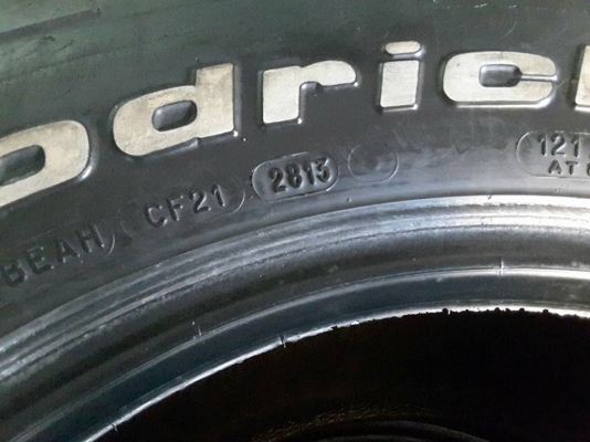 BF KM2 USA. 265-75-16 ปี12 สภาพดี 1ชุด