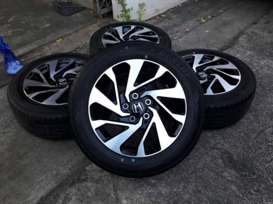 ล้อhonda civic fc ขอบ16 พร้อมยางป้ายแดงปี16 ชุดล่ะ15500