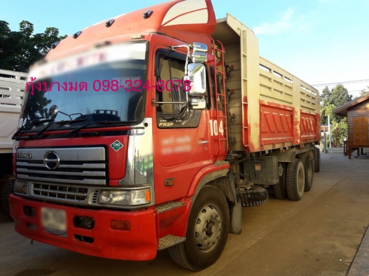ขายรถพ่วงดัมพ์ Hino โปรเฟีย เครื่อง 280 แรง ปี 54 ติด GAS NGV 8 ถัง กระบะดัมพ์สามมิตร ลูก 3 เพลาแท้ ทะเบียนพร้อม ขายรถพ่วงดัมพ์ Hino โปรเฟีย เครื่อง 280 แรง ปี 54 ติด GAS NGV 8 ถัง กระบะดัมพ์สามมิตร ลูก 3 เพลาแท้ ทะเบียนพร้อม