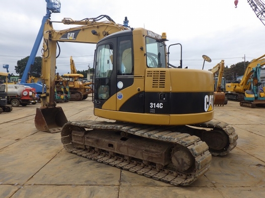 CAT 314CR ปี 2002 ใบแทร็คใหญ่ 600 mm ติดไลน์หัวกระแทกจากญี่ปุ่น ถึงไทยเร็ว ๆ นี้ครับ