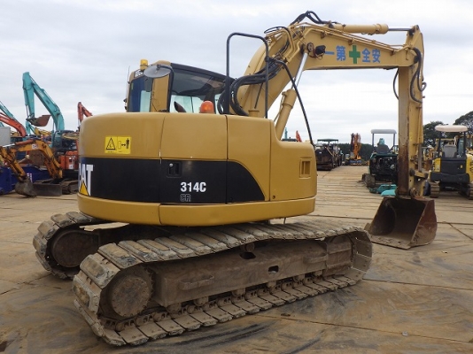 CAT 314CR ปี 2002 ใบแทร็คใหญ่ 600 mm ติดไลน์หัวกระแทกจากญี่ปุ่น ถึงไทยเร็ว ๆ นี้ครับ