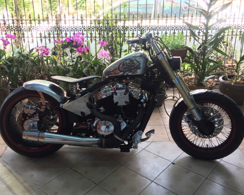 ขาย STEED 400cc ทะเบียนแท้ ( แต่งเต็มสูตร )