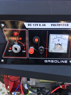 ขายเครื่องปั่นไฟใหม่ เบนซิน 7 แรง มีมอเตอร์สตาร์ทและแบตเตอรี่ ราคา 9500 บาท