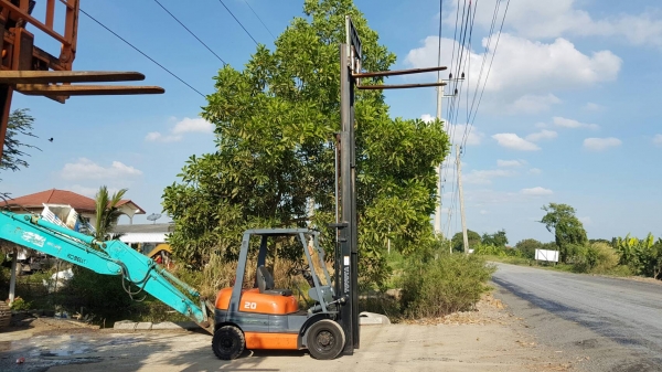 ขายด่วนรถยกTOYOTA 6FG20ยก2ตันเสาสูง4.7เมตรทูฟรีเคื่องโตต้า5Kเบนซินติดแก็สได้ยางตัน4เส้นรถนอกนำเข้ายังไม่เคยใช้งานในเมืองไทยเลย