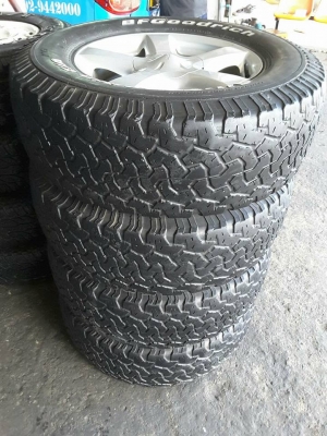 Max + BF All USA. 265-70-17 ปี11 สภาพดี 1ชุด Max + BF All USA. 265-70-17 ปี11 สภาพดี 1ชุด