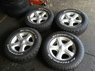 Max + BF All USA. 265-70-17 ปี11 สภาพดี 1ชุด