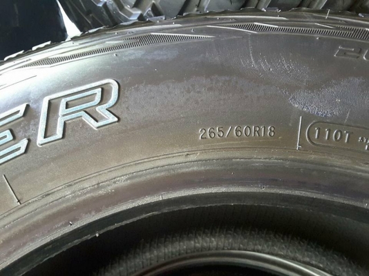 Cooper AT3 USA. 265-60-18 ปลายปี13 สภาพสวยๆ 1ชุด