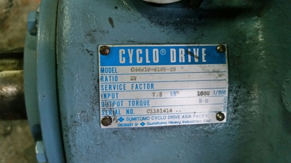 มอเตอร์เกียร CYCLO DRIVE 10 HP RATIO 29