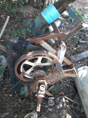 ปั้มสูบน้ำไส่รถไถคูโบต้าและรถนั่งขับทุกยี้ฮ่อ